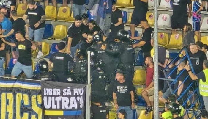 scandal galerie petrolul fcsb