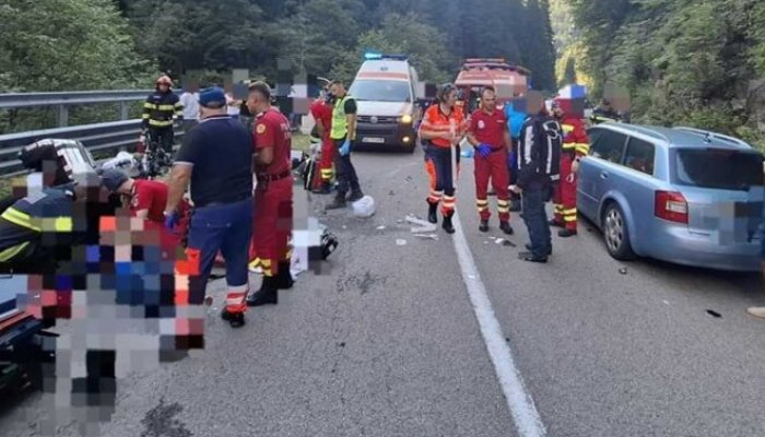 transalpina accident motociclisti