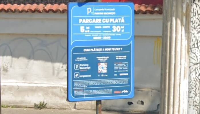 codurile qr parcări bucurești