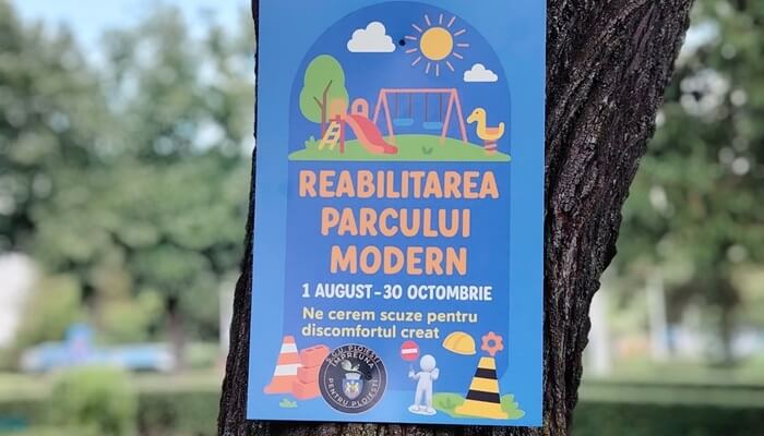 parcul modern reabilitare