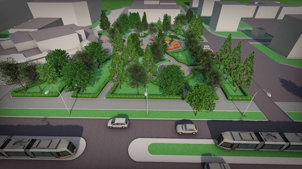 parcul modern reabilitare