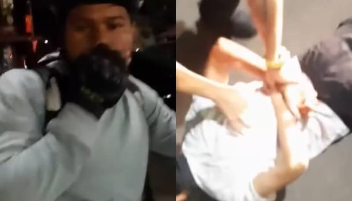 Un livrator străin, lovit cu pumnul în față pe stradă, în București. Agresorul a fost arestat. Prins de un polițist aflat în timpul liber