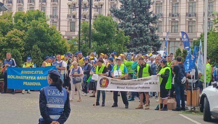 protest ploiești măsuri de austeritate