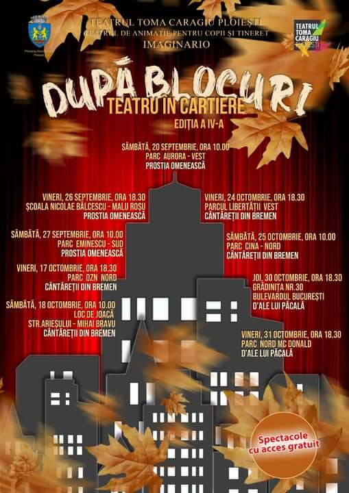 după blocuri teatru în cartiere