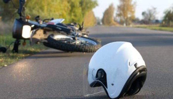 Motociclist rănit