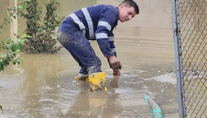 inundații intervenție pompier