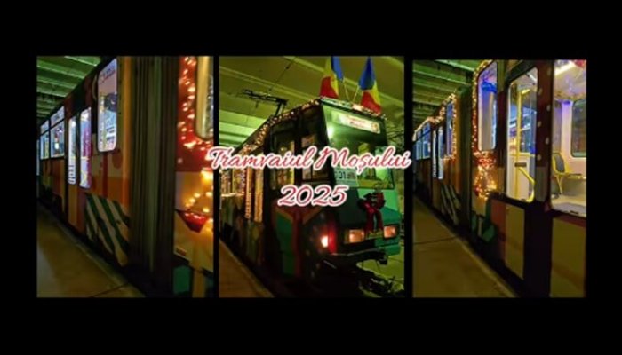 tramvaiul lui moș crăciun