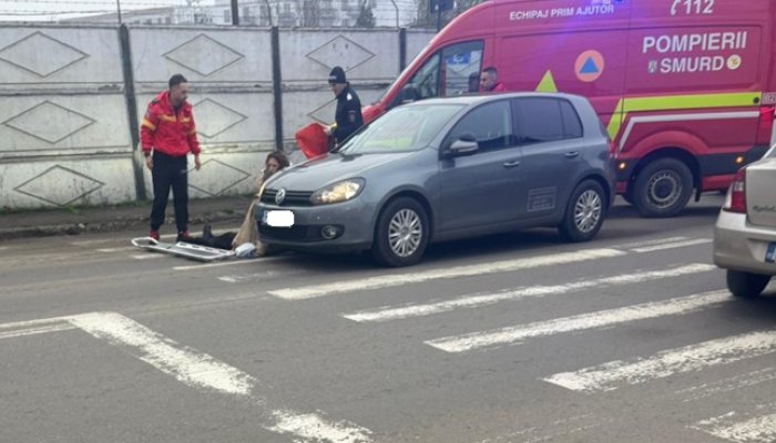accident trecere pieton gageni ploiesti