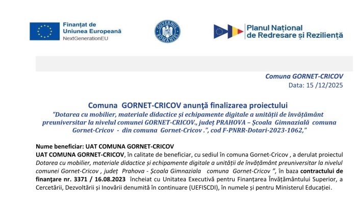 GORNET-CRICOV