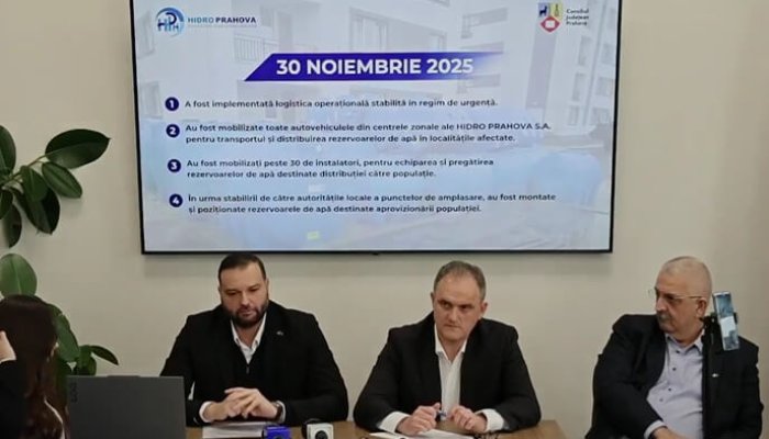 criza apei costuri hidro prahova