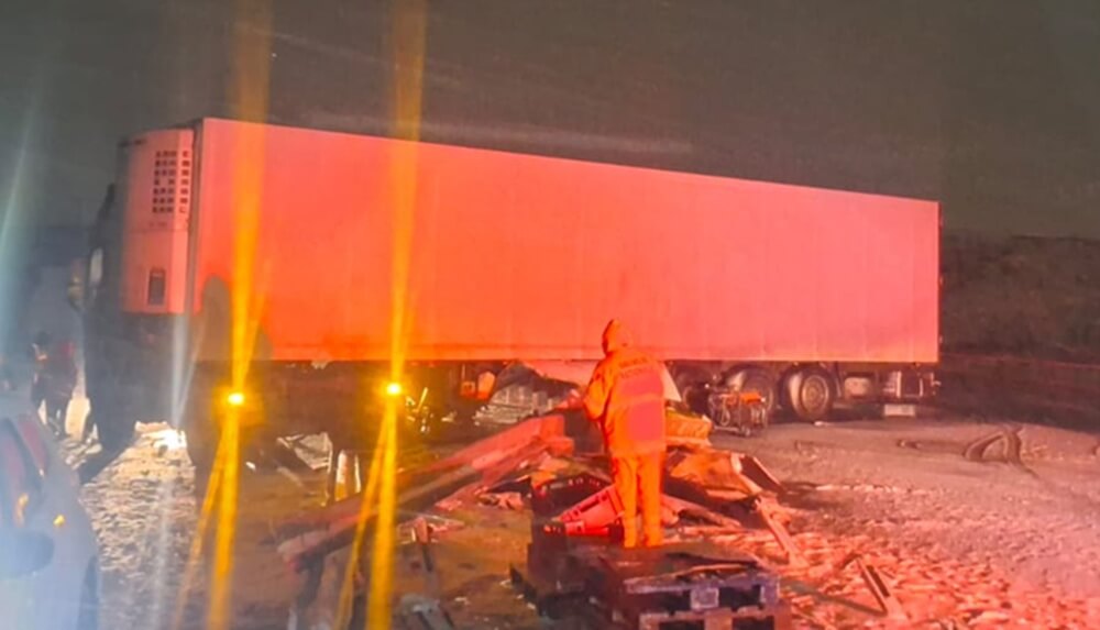 tir derapat a3 bucurești ploiești