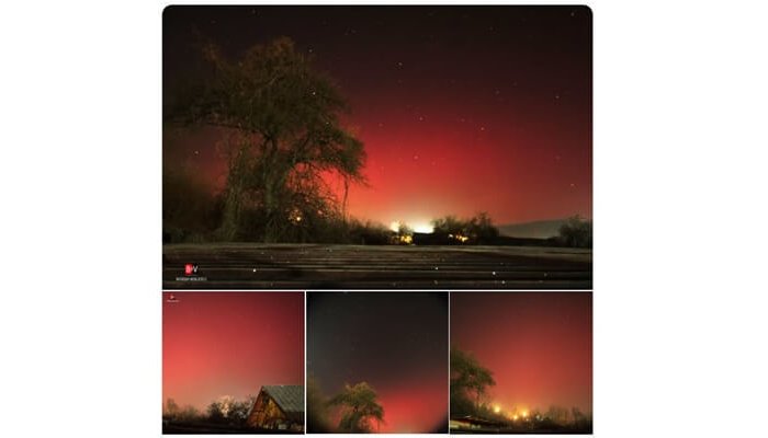 aurora boreală ianuarie 2026