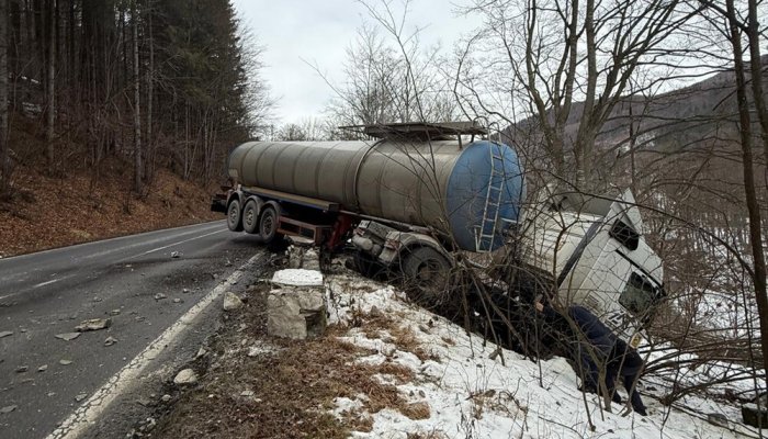 accident cisternă dn1a cheia