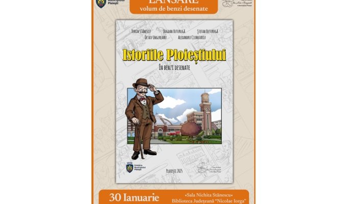 Istoriile Ploieștiului în benzi desenate lansare