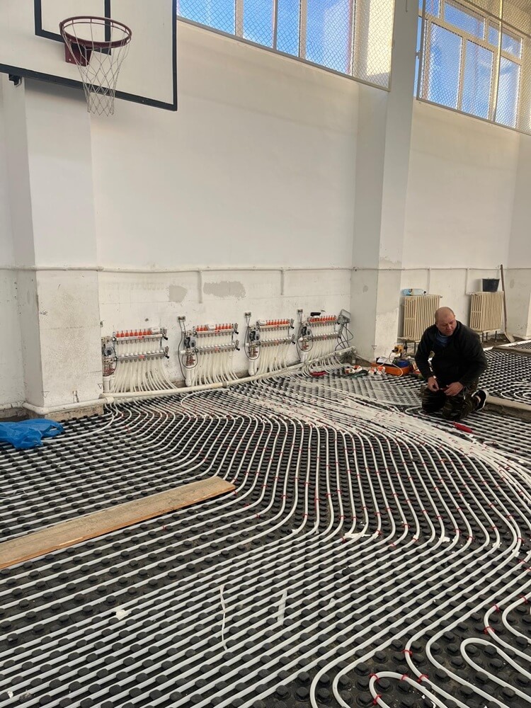 sală de sport modenrizare florești