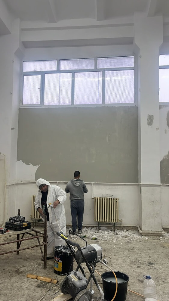 sală de sport modenrizare florești