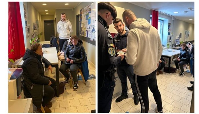 jandarm furt supermarket suspecte ploiești