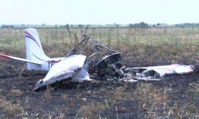 Un avion de acrobație s-a prăbușit la Strejnicu, lângă Ploiești