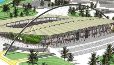 Guvernul a aprobat indicatorii tehnico-economici pentru un stadion uriaș, la Târgoviște