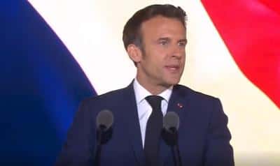 VIDEO Emmanuel Macron, reales preșdinte al Franței cu aproape 60% din voturi: “Ştiu ce vă datorez. Acest vot mă obligă pentru anii care vin”