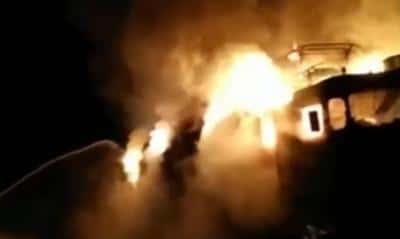 Cauza probabilă a incendiului care a afectat, azi-noapte, locomotiva unui tren de persoane aflat în Gara Sinaia