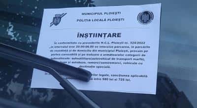 Proprietarii de dube și remorci din Ploiești, înștiințați de Poliția Locală să le ia din parcările rezidențiale. Cum se gândesc șoferii să “fenteze” noul regulament