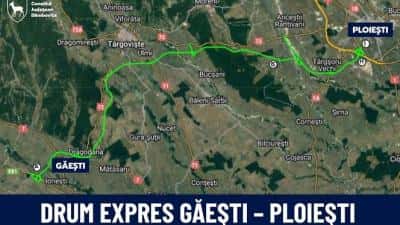 Traseul drumului expres Ploiești – Găești a fost avizat favorabil. Pe unde va trece șoseaua de 82 de kilometri