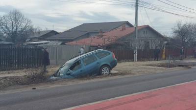 GALERIE FOTO. Accident rutier pe DN1A la Măgurele