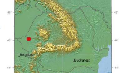 Cinci cutremure de suprafață, cu magnitudini de până la 4,9 grade, azi-noapte, în zona Arad